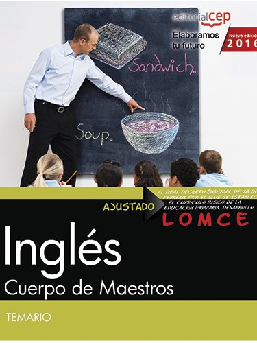 Cuerpo de Maestros. Inglés. Temario book