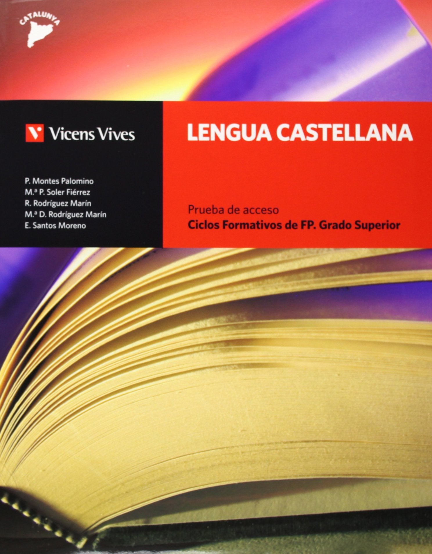 Lengua castellana, ciclos formativos grado superior, Formación Profesional. Prueba acceso Books