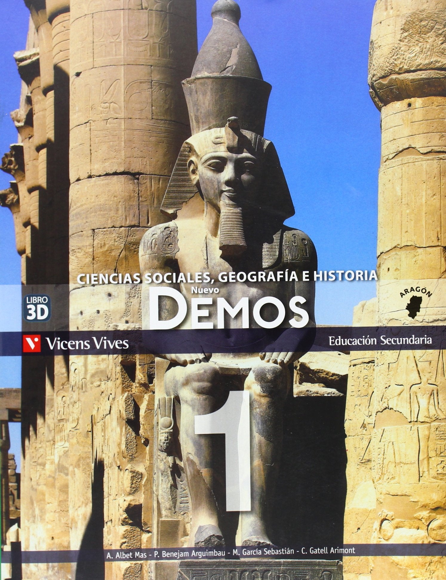 Nuevo Demos 1 Aragon book