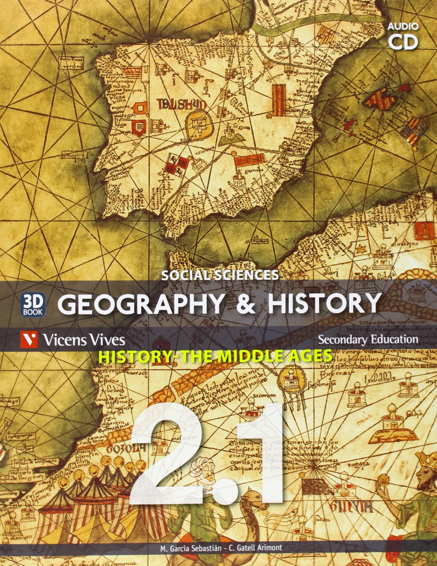 Geography And History 2 (2.1-2.2-2.3)+cd book