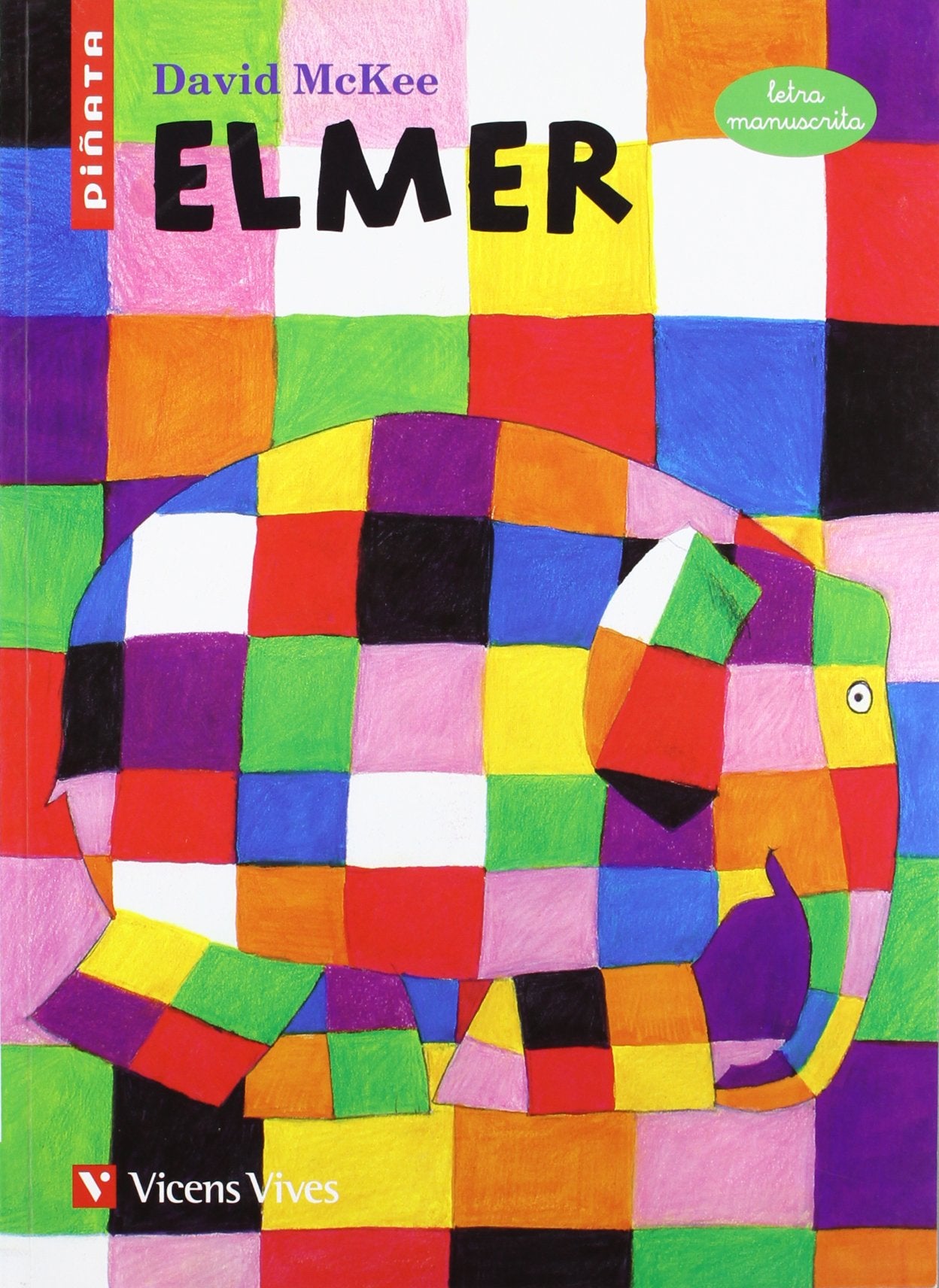 Elmer, letra manuscrita, Educación Primaria. Material auxiliar (Colección Piñata) Books