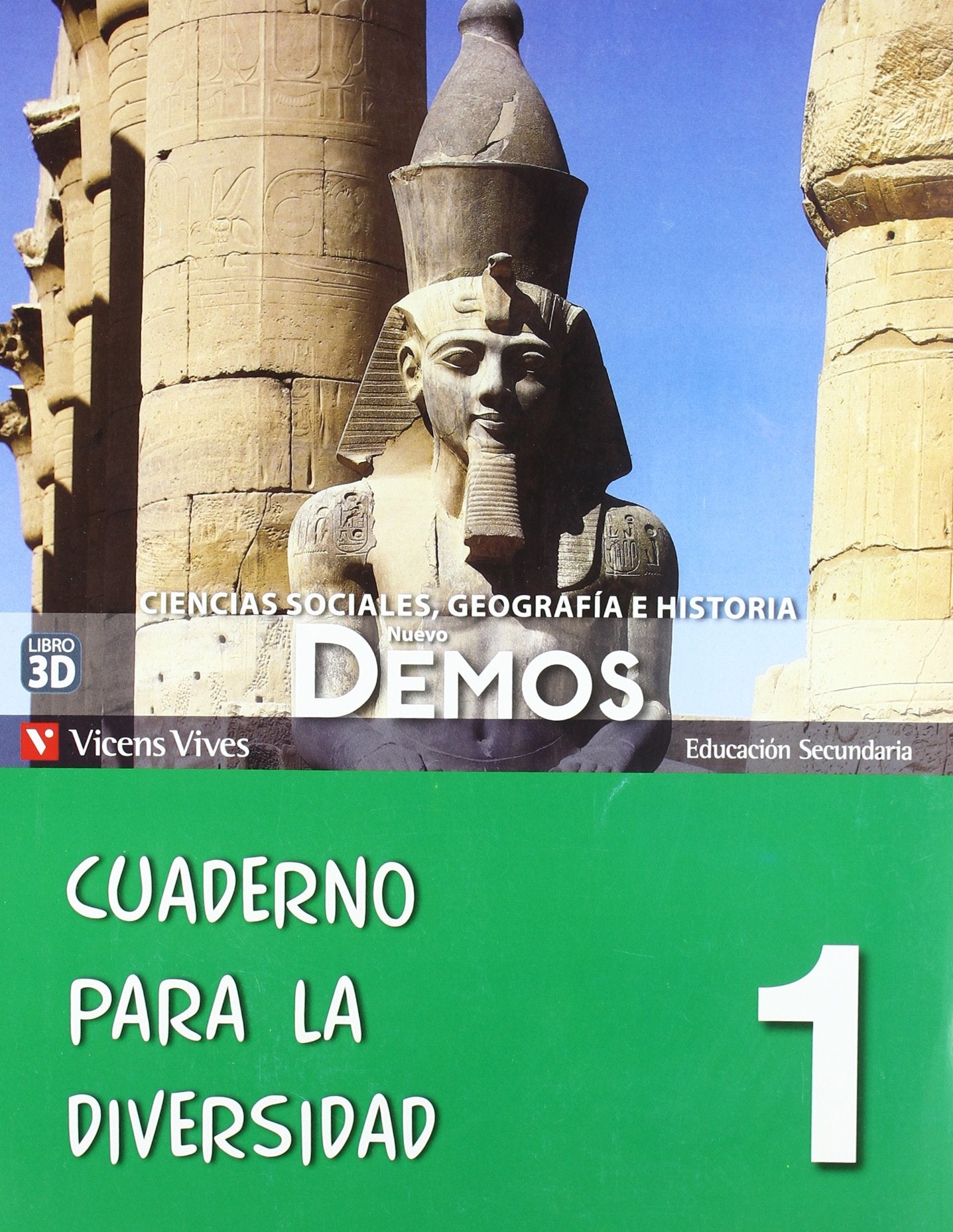 Nuevo Demos, 1 ESO. Cuaderno diversidad Books
