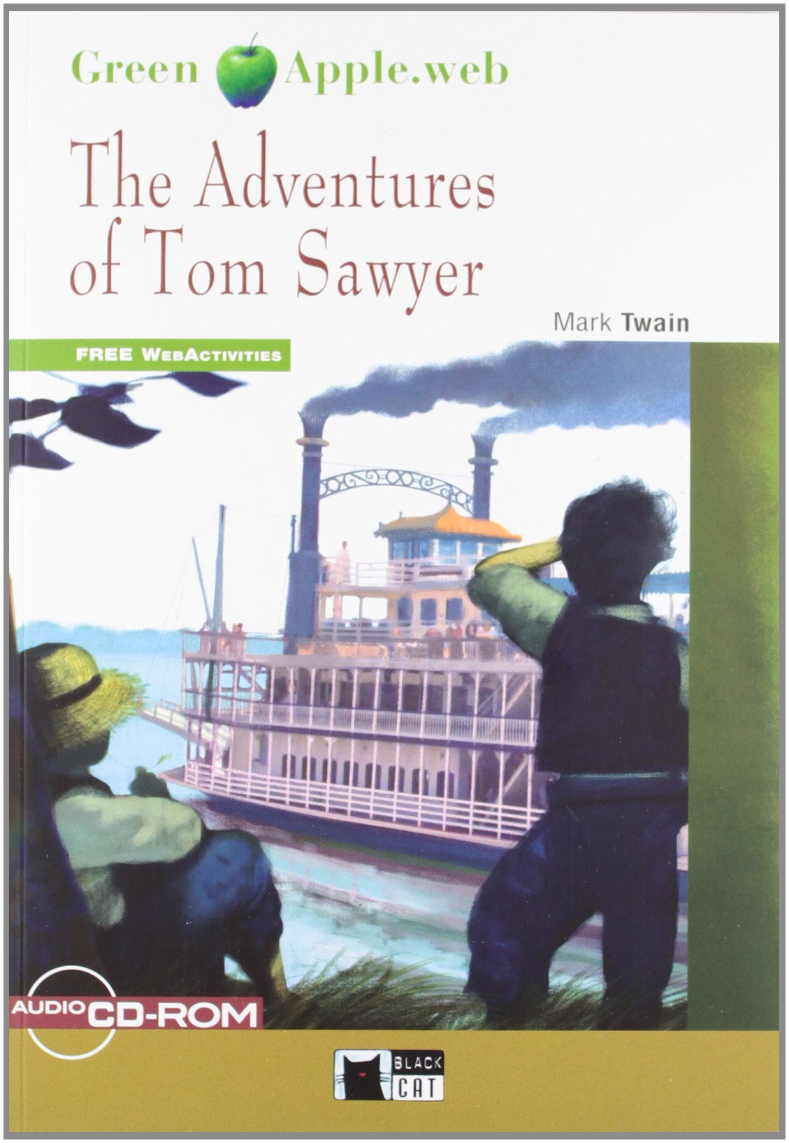 The Adventures Of Tom Sawyer+cd-rom book