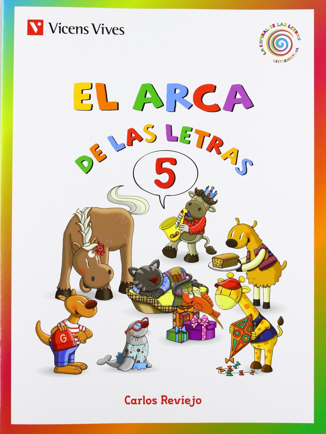 El Arca De Las Letras. Letras 5 (F,G(gu),J,Ll... book