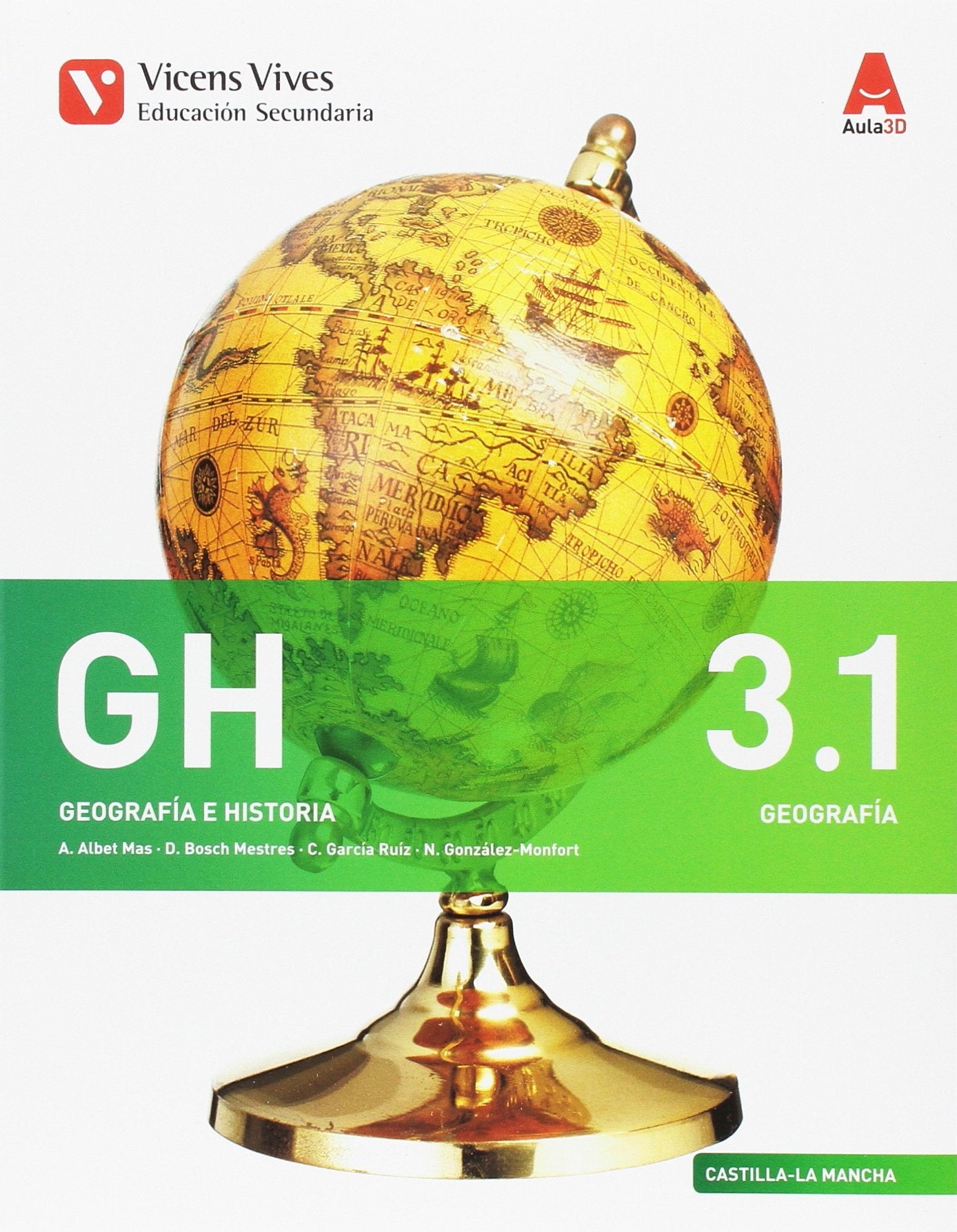 GH 3 CASTILLA-LA MANCHA SEPARATA GEOGRAFIA book