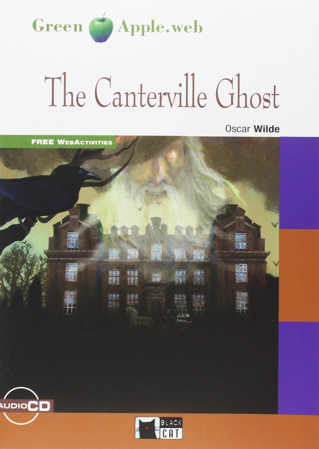 THE CANTERVILLE GHOST-GREEN APPLE (FREE AUDIO) (Black Cat. Green Apple) Books