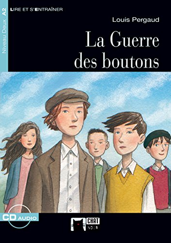 Lire et s'entrainer: La guerre des boutons + CD book