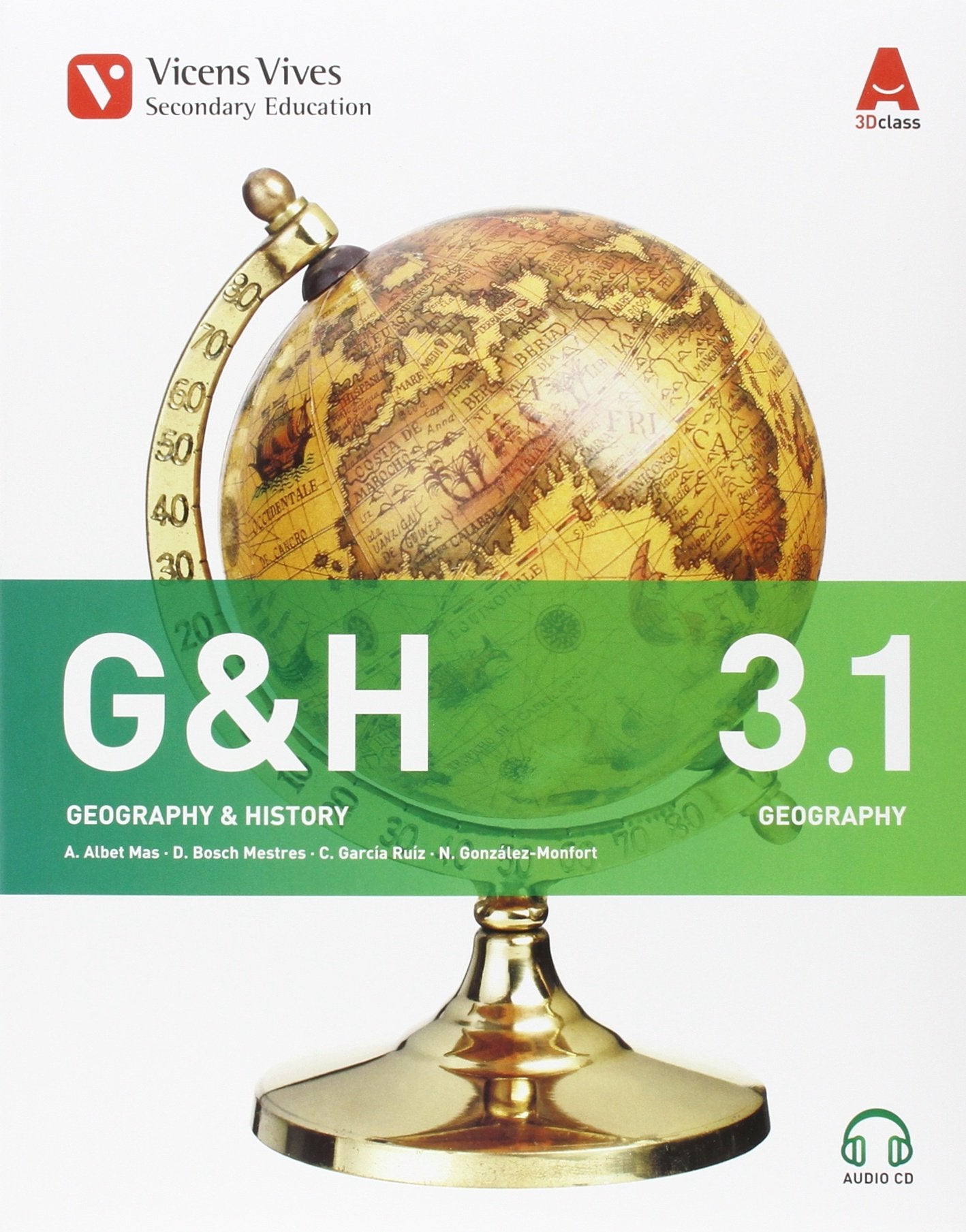 G&H 3.1-3.2 ANDALUCIA (GEOGRAPHY) + CD 3D CLASS book