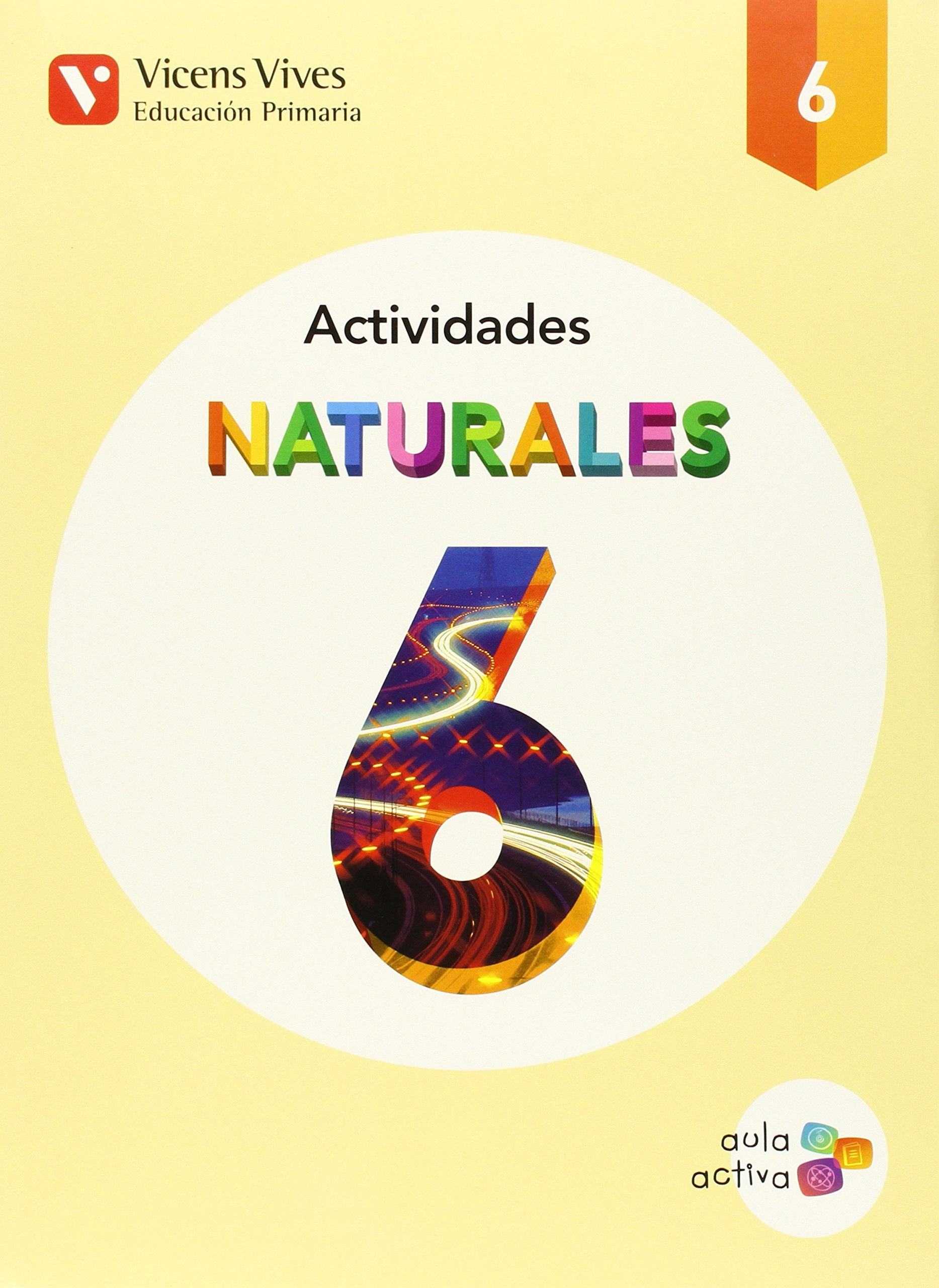 Naturales 6 Actividades (aula Activa) Books