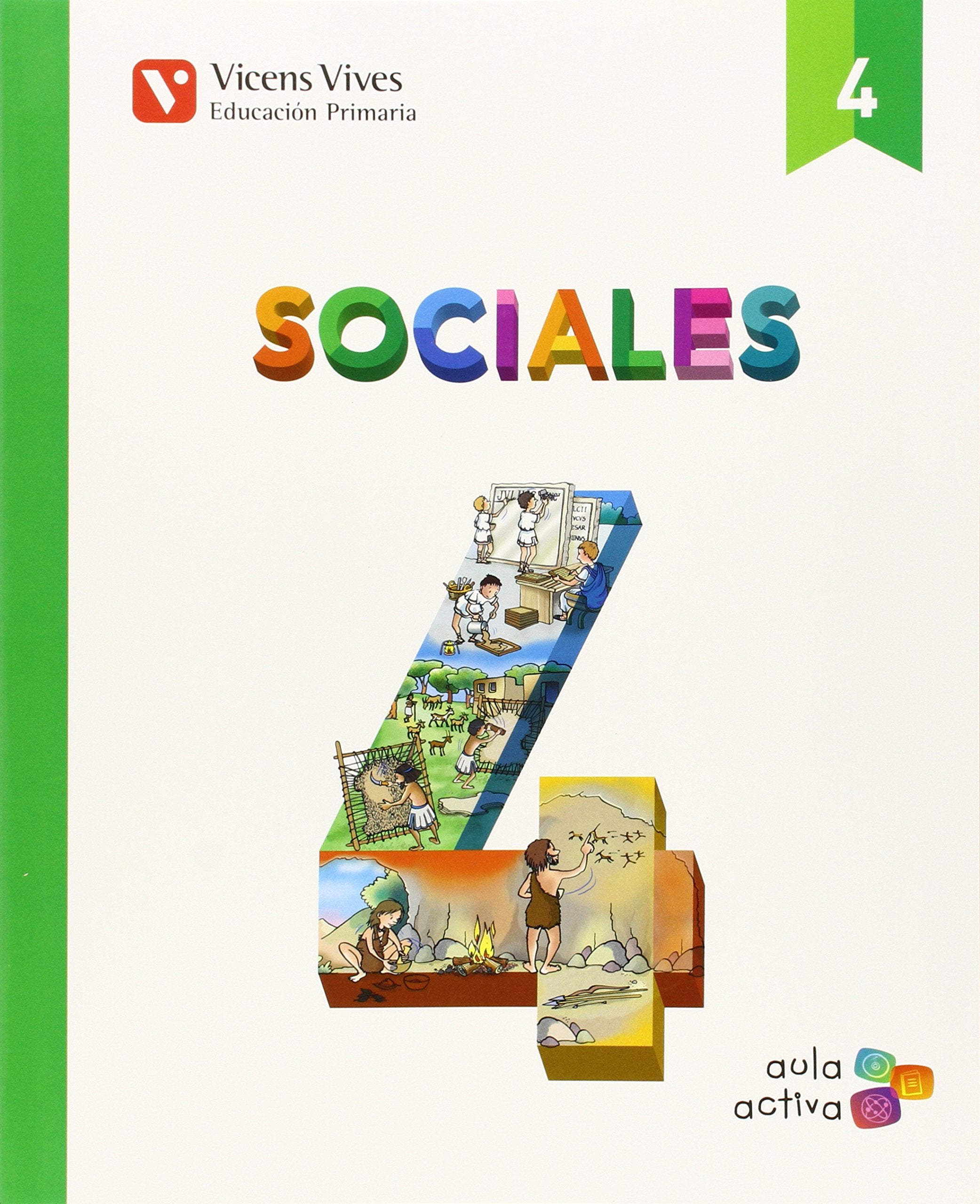 Sociales 4 (aula Activa) book