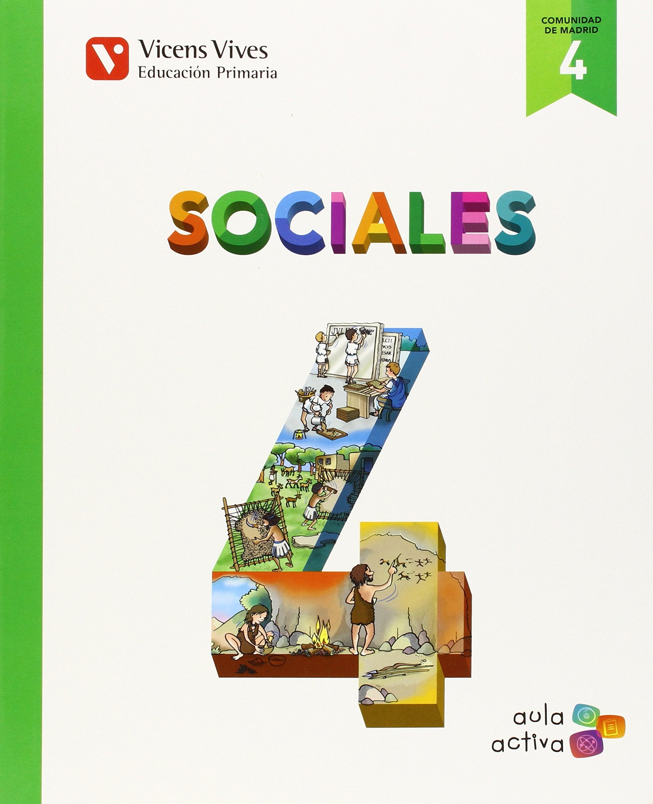 Sociales 4 Madrid (aula Activa) Social Sciences