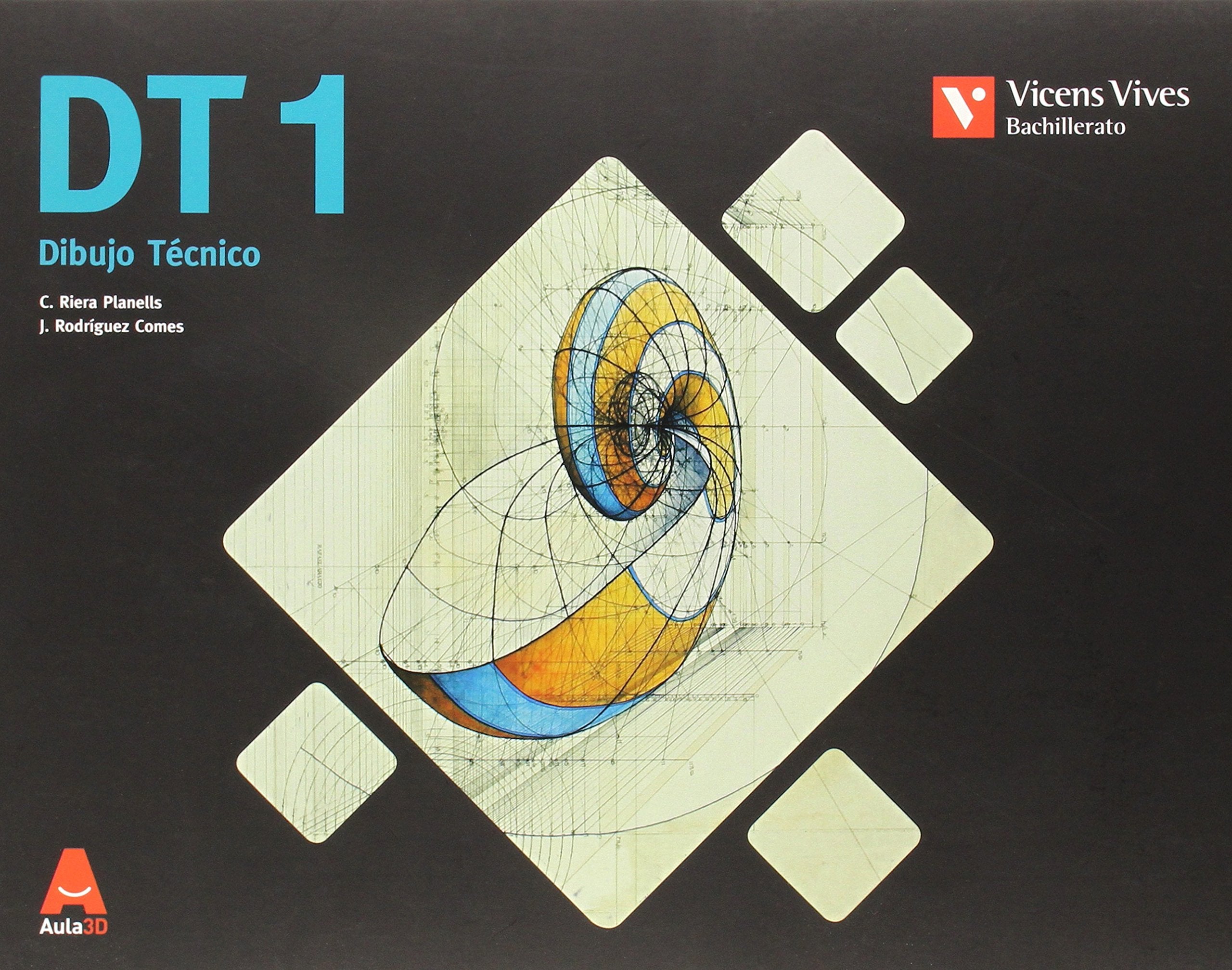 DT 1, dibujo técnico, 1 bachillerato, aula 3D Books