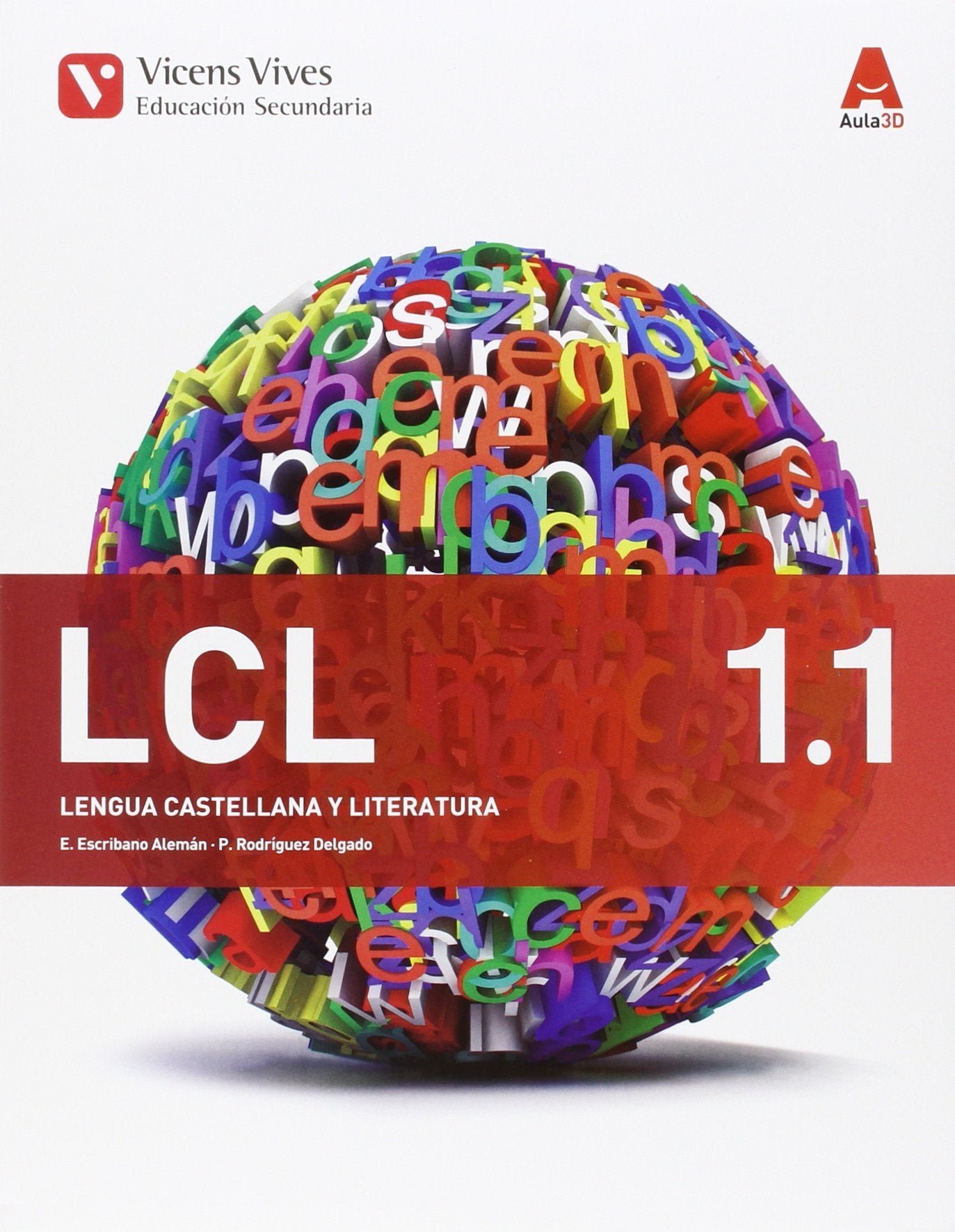 AULA 3D, LCL 1 Trim, Spanische Sprache und Literatur, Packung mit 3 Büchern (1.1, 1.2 und 1.3) Books