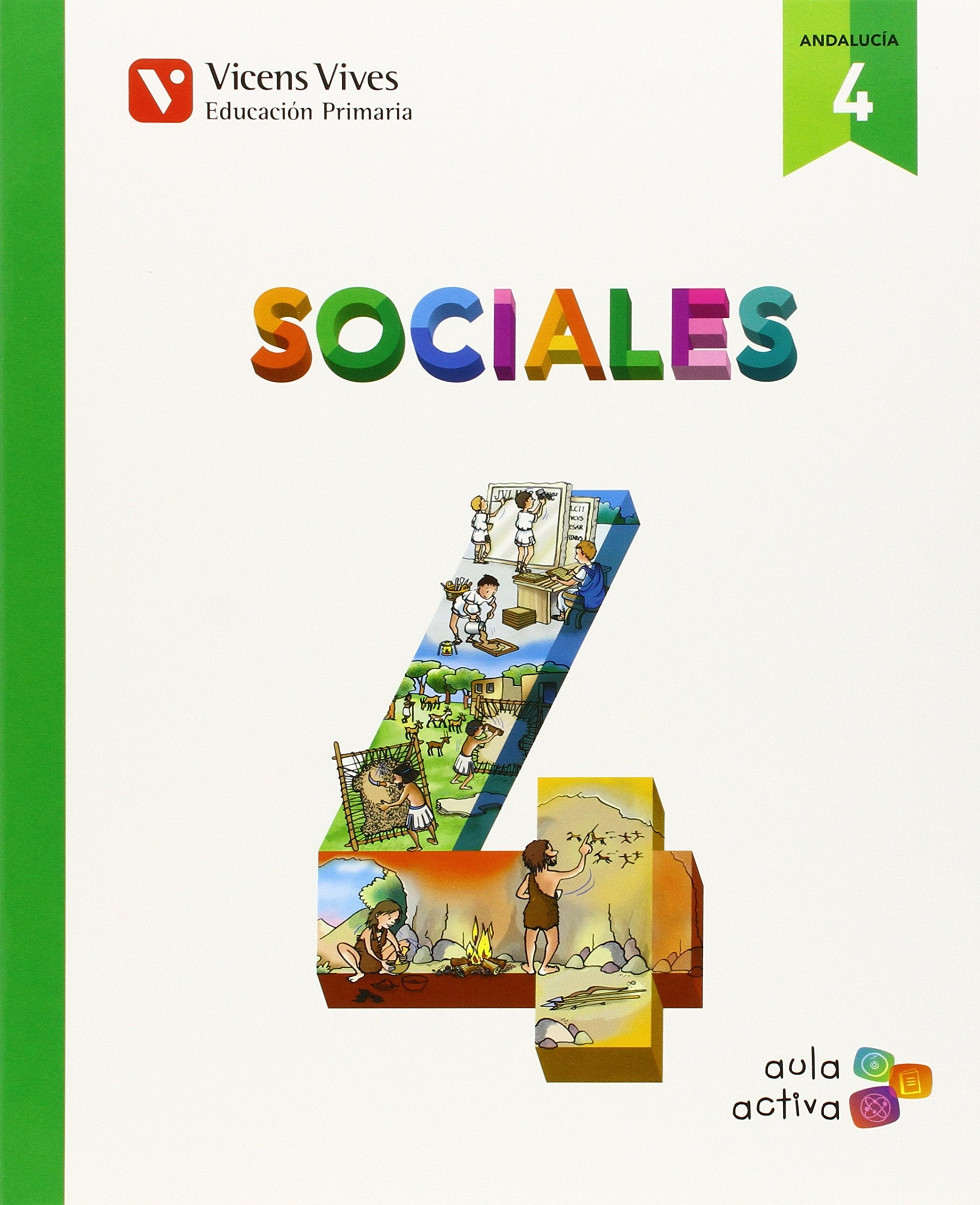 Sociales 4 Andalucia (aula Activa) Social Sciences