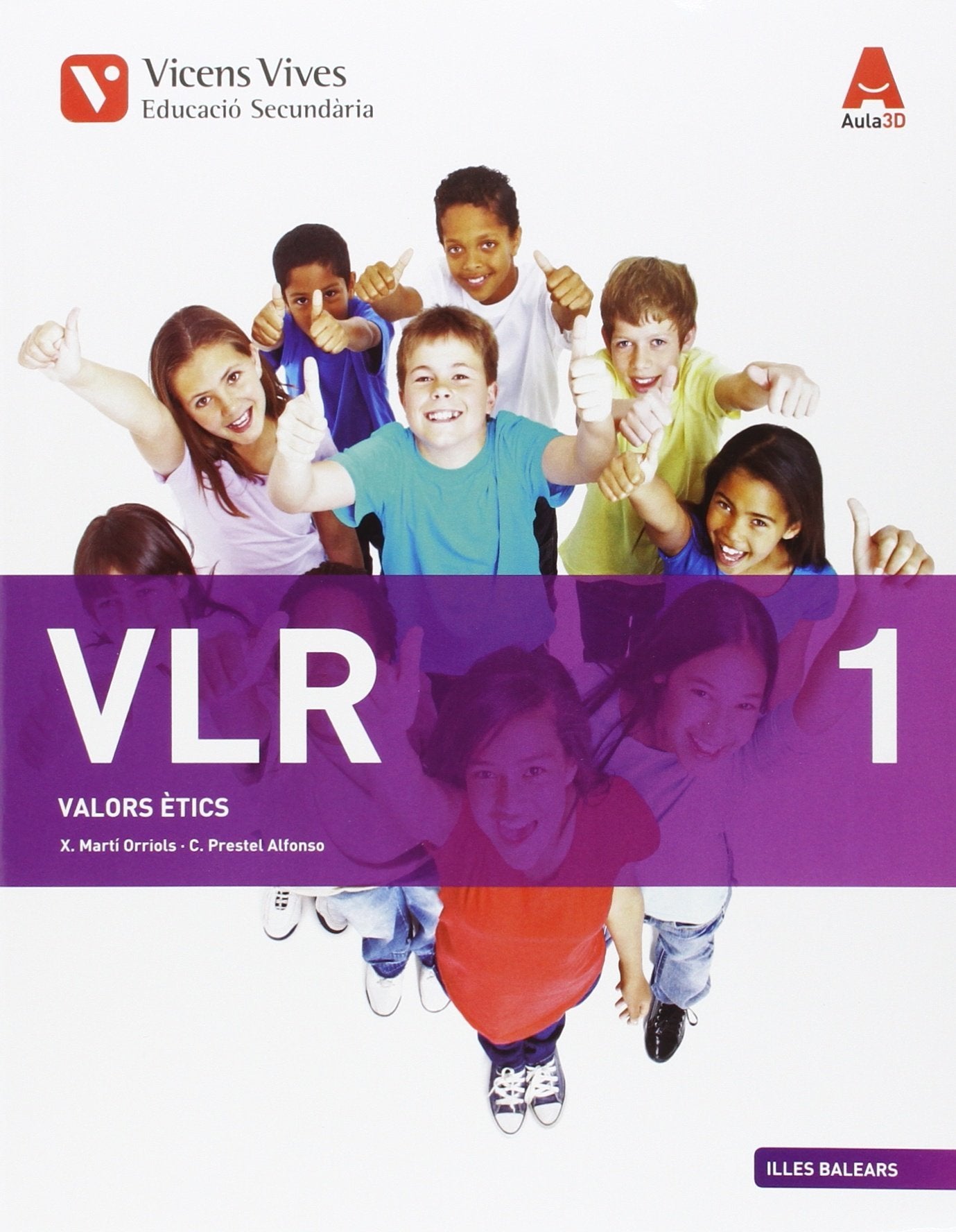 VLR 1 BALEARS (VALORS) ESO AULA 3D book