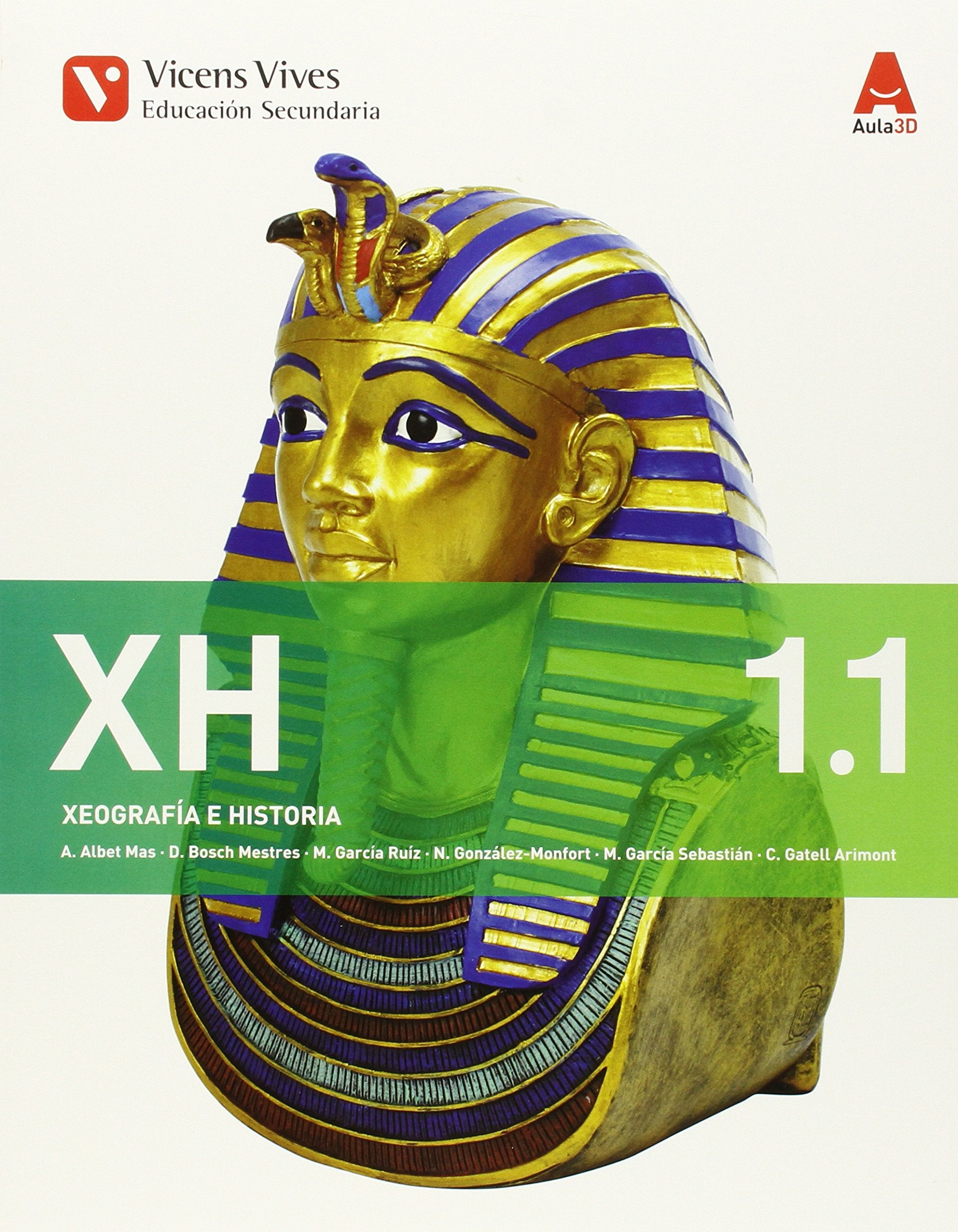 XH 1 (1.1-1.2) (XEOGRAFIA E HISTORIA) AULA 3D: Xeografía e historia 1, aula 3D Books
