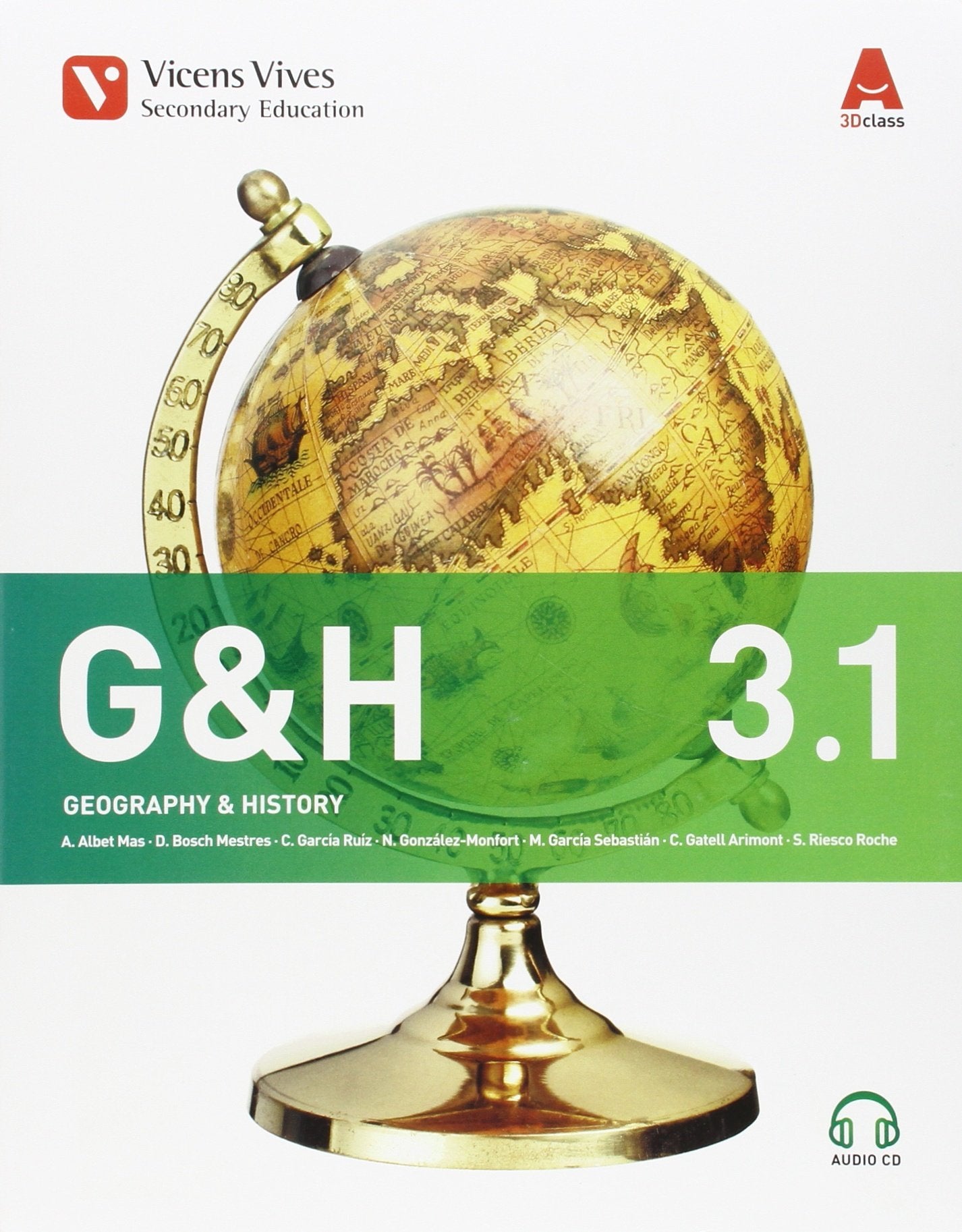 G&h 3 (3.1-3.2)+2cd's geography-history) 3d class Books