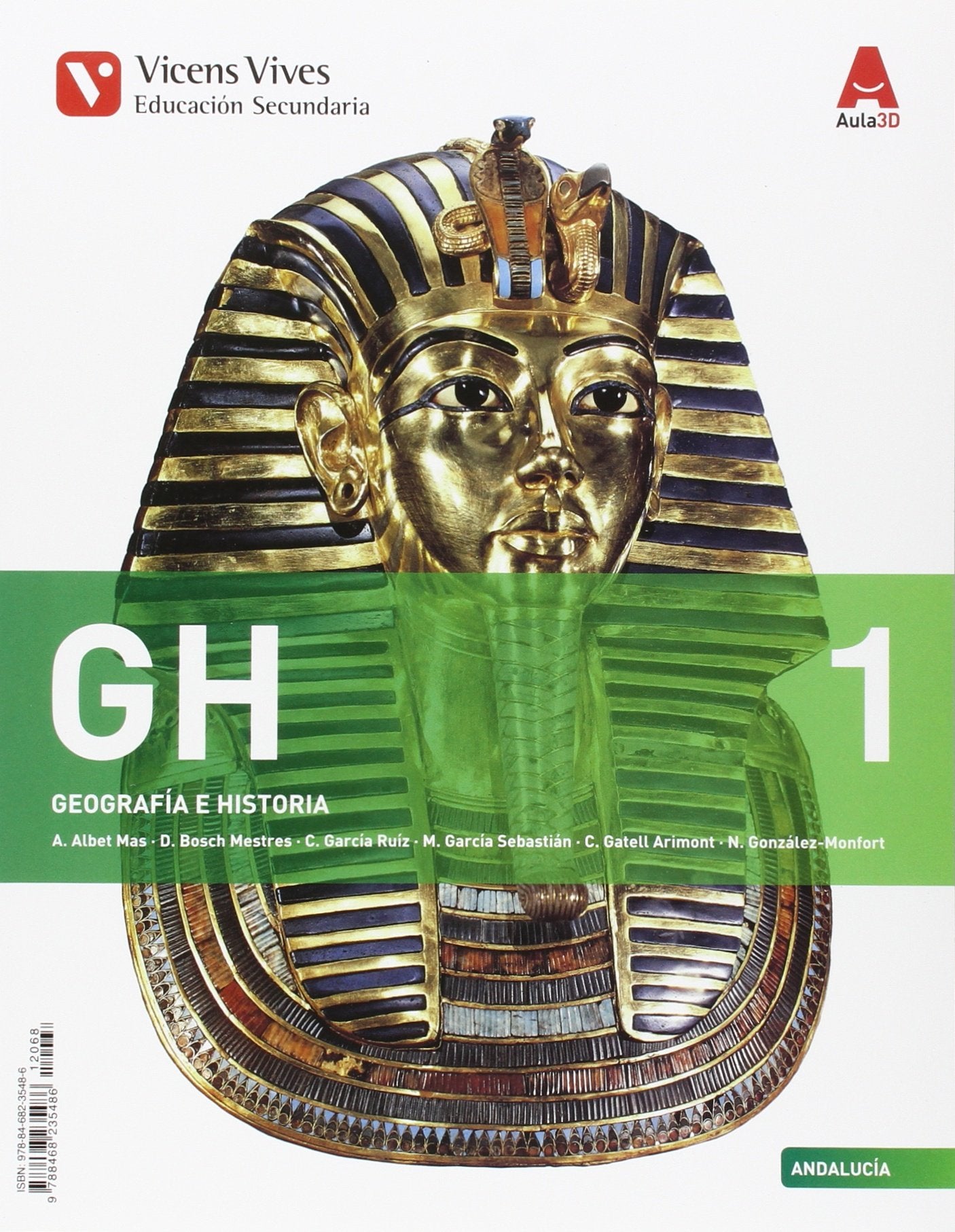 GH 1 ANDALUCIA (GEOGRAFIA/HISTORIA) ESO AULA 3D Books