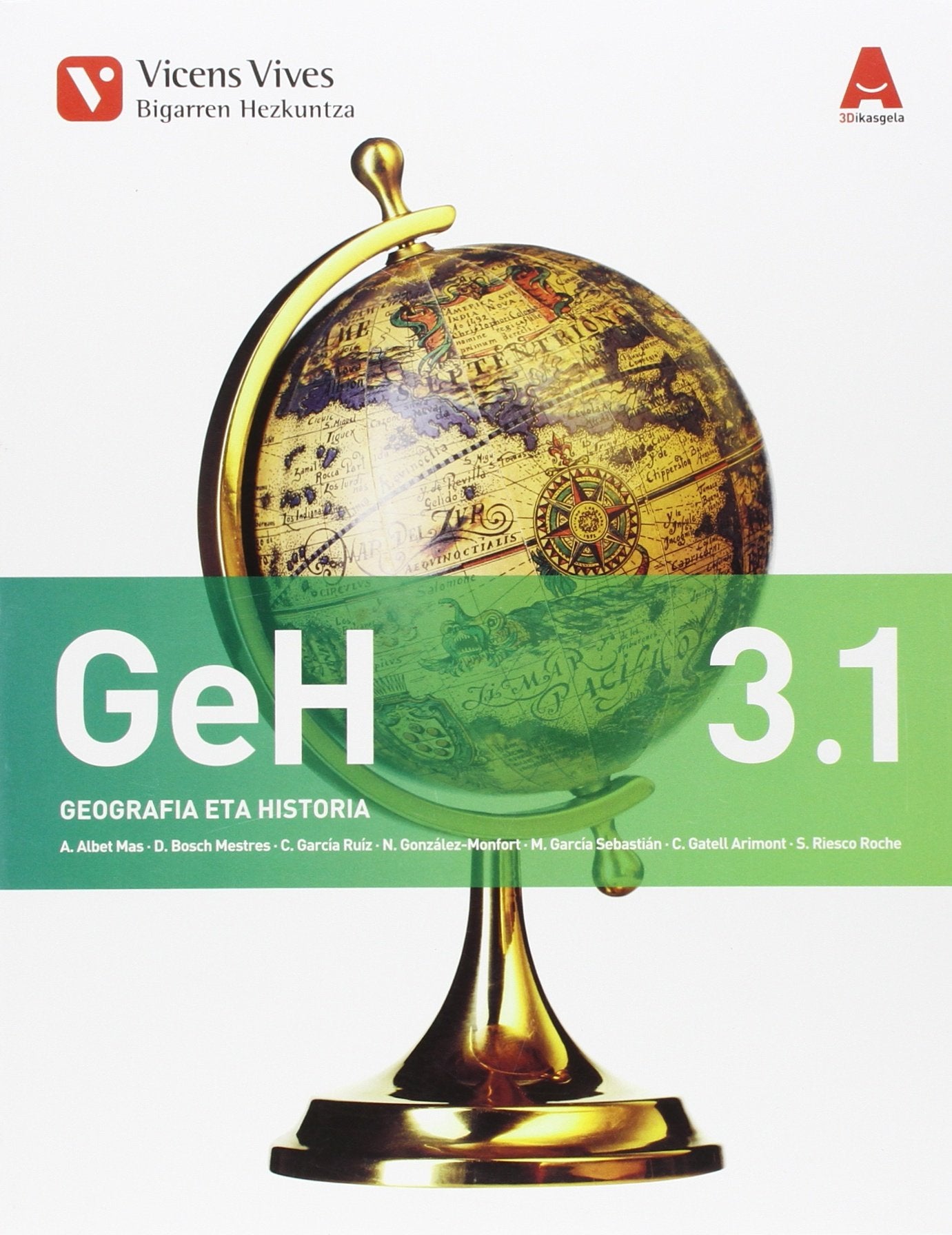 GEH 3.1 GEOGRAFIA ETA HISTORIA 3D IKASGELA book