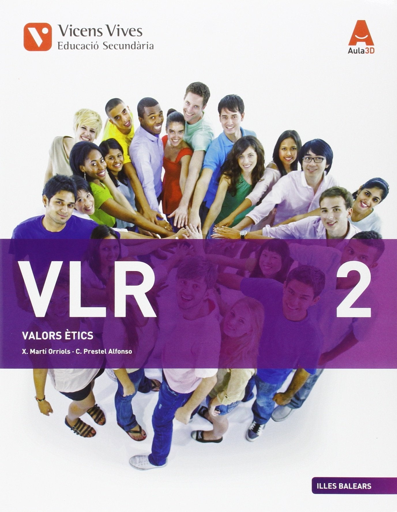 VLR 2 BALEARS (VALORS) ESO AULA 3D book