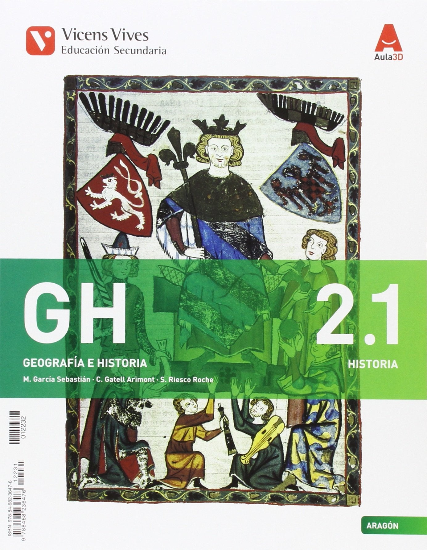 GH 2 ARAGON (2.1 HIST MED/ 2.2 MOD) + SEP AULA 3D Books