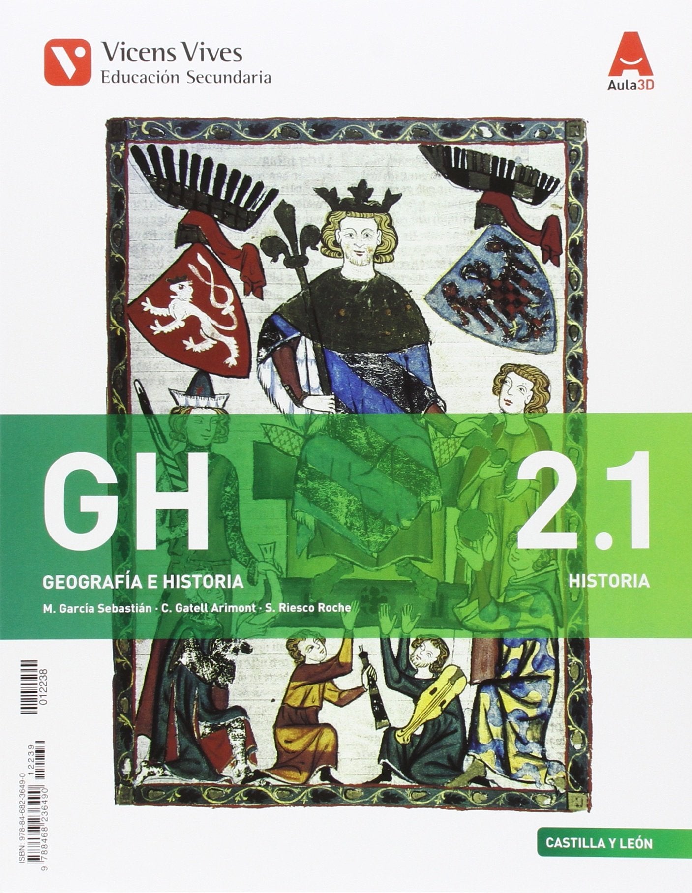 GH 2 CAST Y LEON (HISTORIA MED/ MOD)+SEP AULA 3D Books