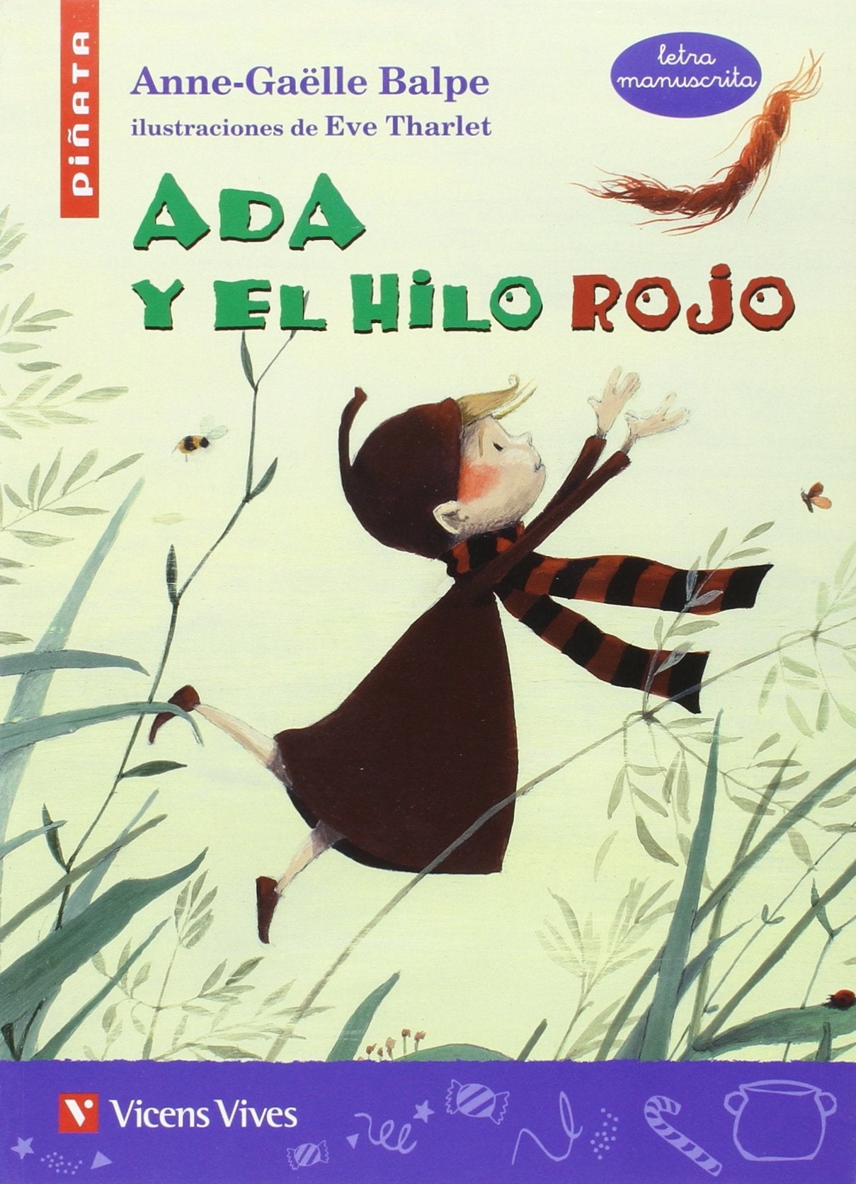 ADA Y EL HILO ROJO (LETRA MANUSCRITA) book