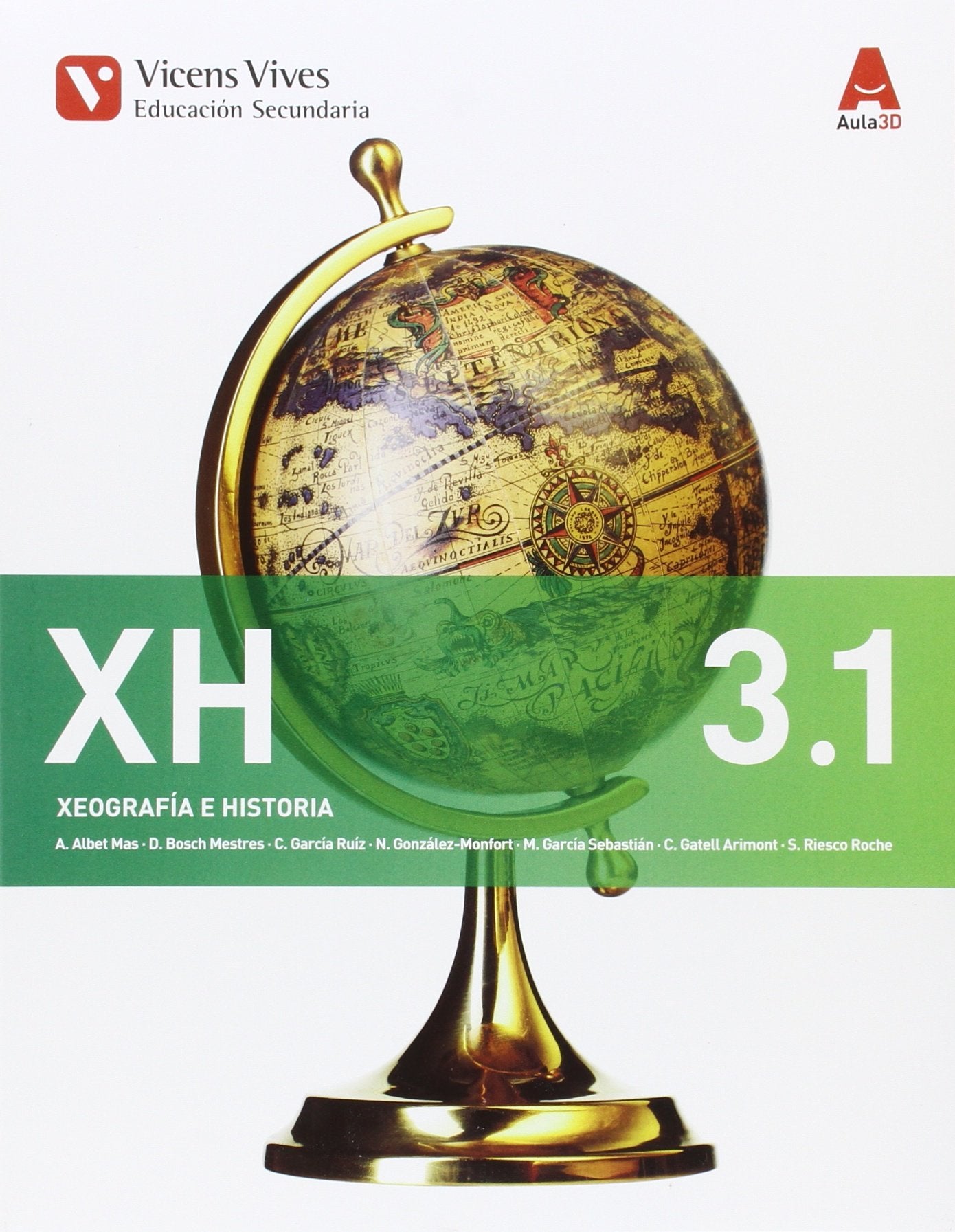 XH 3 +SEPARATAS XEOGRAFIA E HISTORIA AULA 3D Books
