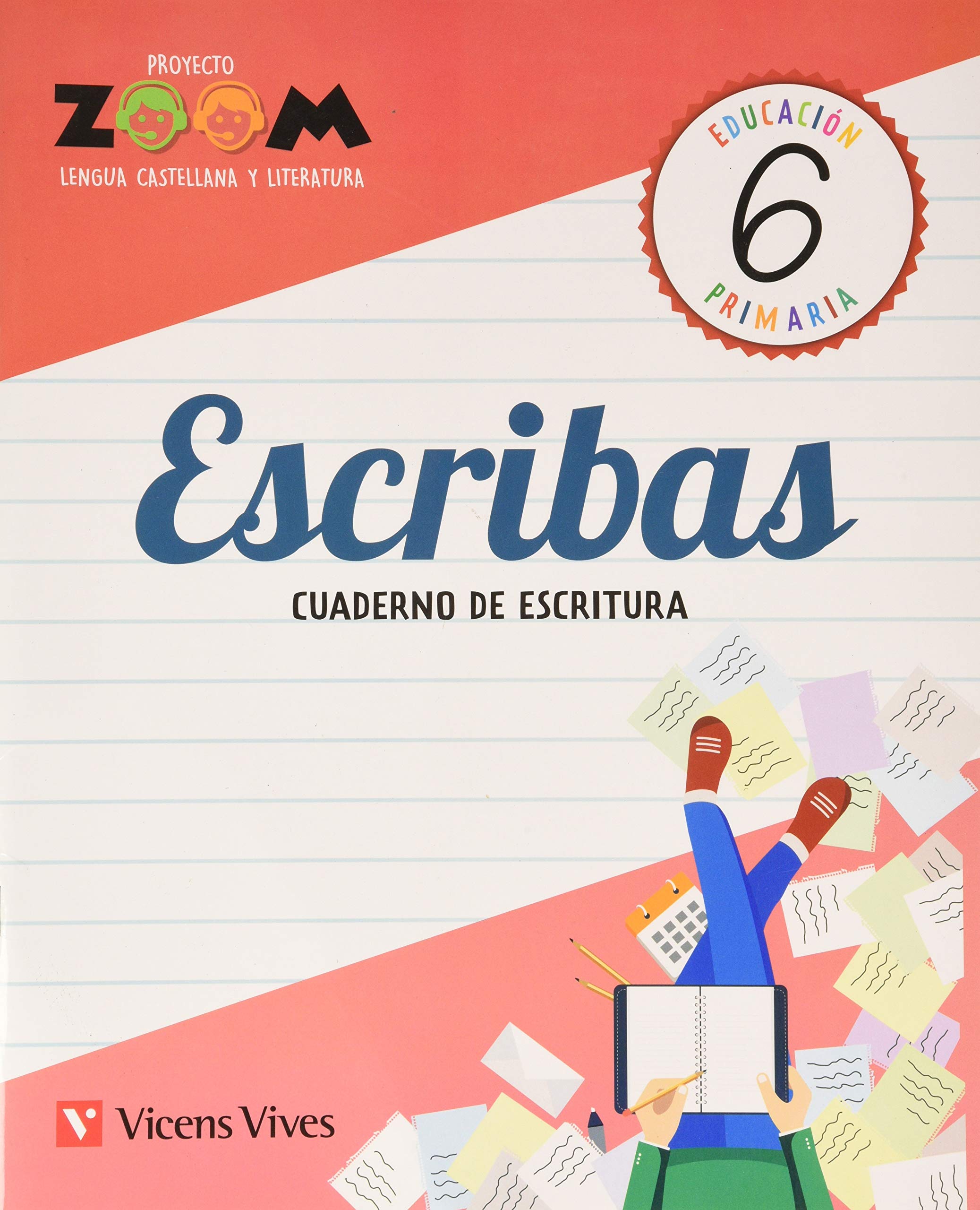 ESCRIBAS 6 CUADERNO DE ESCRITURA (ZOOM) book