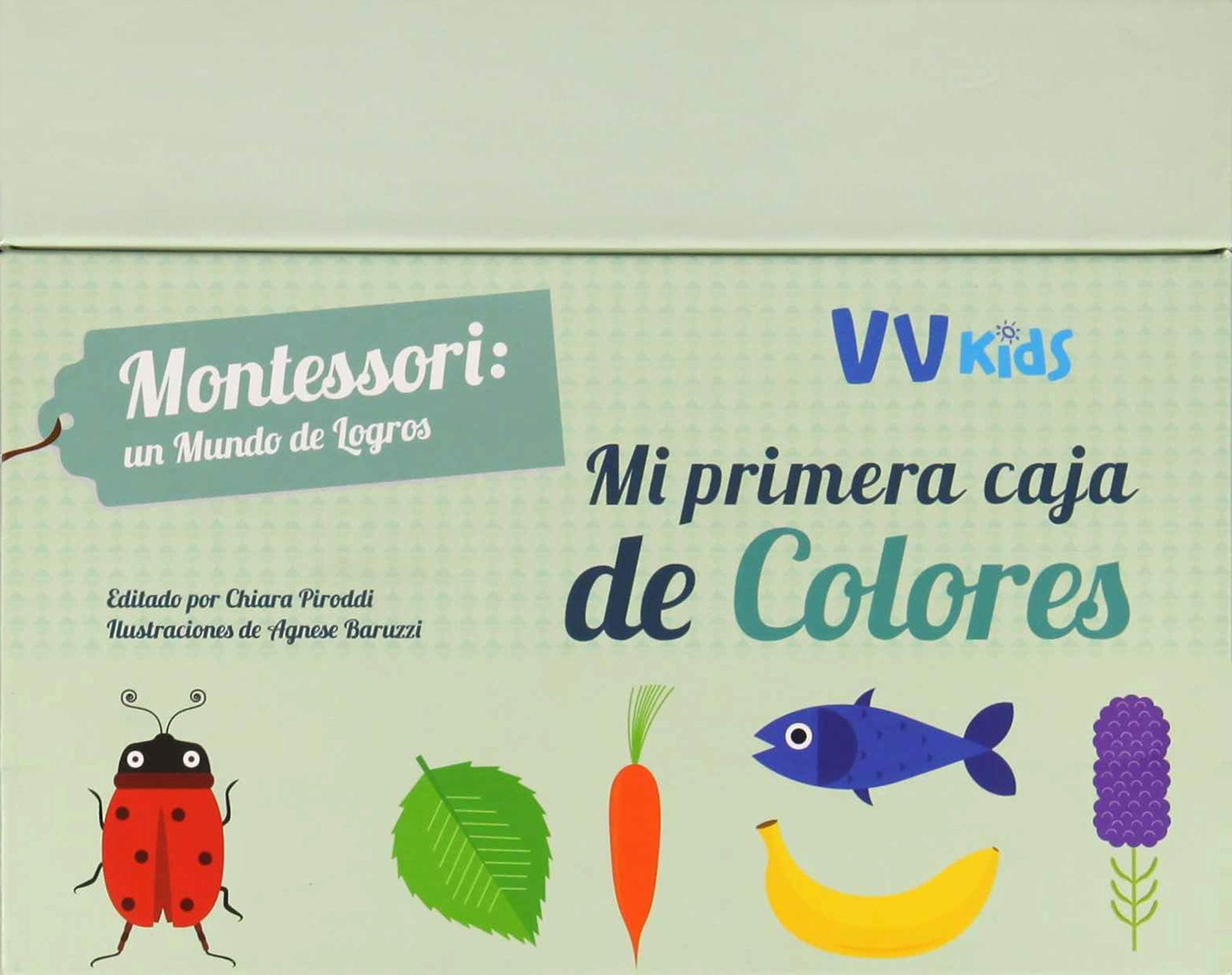 MI PRIMERA CAJA DE COLORES (VVKIDS) (Vvkids Montessori) Children's books
