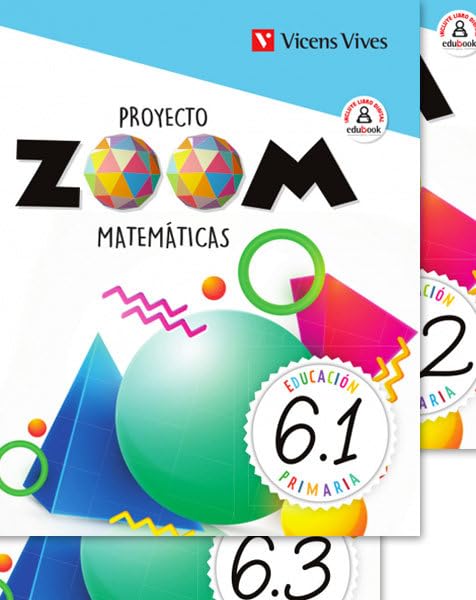 MATEMATICAS 6 (6.1-6.2-6.3) ZOOM Books