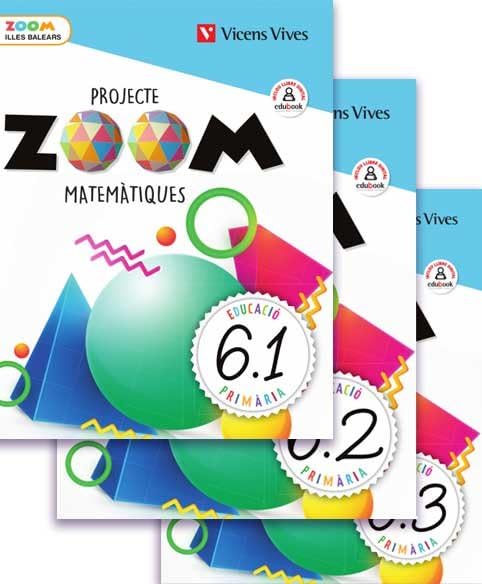MATEMATIQUES 6 BALEARS (6.1-6.2-6.3) ZOOM book