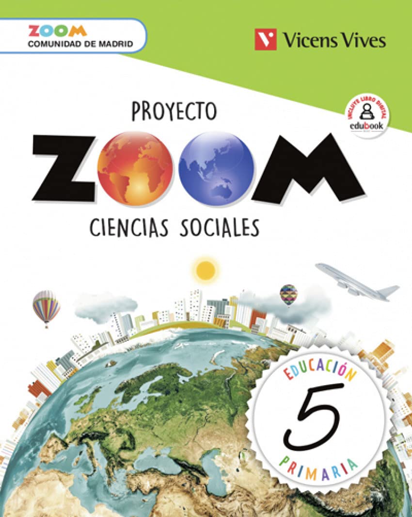 Ciencias Sociales 5 Madrid (ZOOM) book