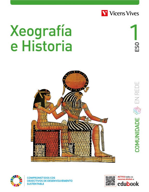 Xeografía e Historia 1 (Comunidade en Rede) book