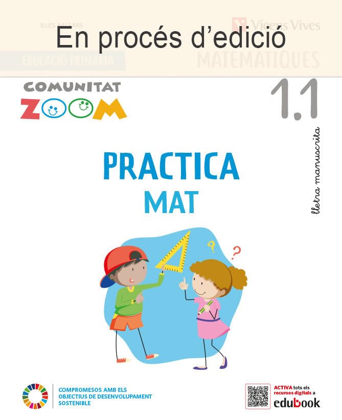 Practicamat 1. Activitats Illes Balears. Lletra manuscrita (1.1-1.2-1.3) (Comunitat Zoom) Books