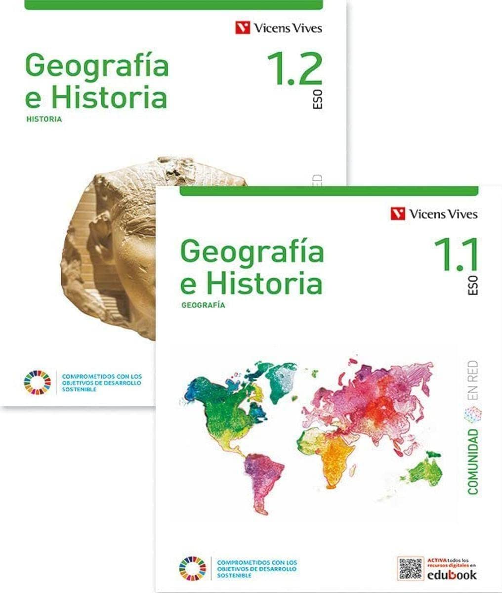 Geografía e Historia 1 (1.1 Geografía 1.2 Historia) Comunidad en Red Stationery