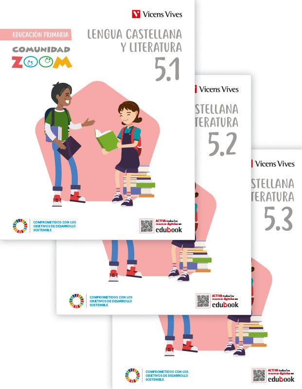 Lengua Castellana y Literatura 5 (5.1 - 5.2 - 5.3) Comunidad Zoom book