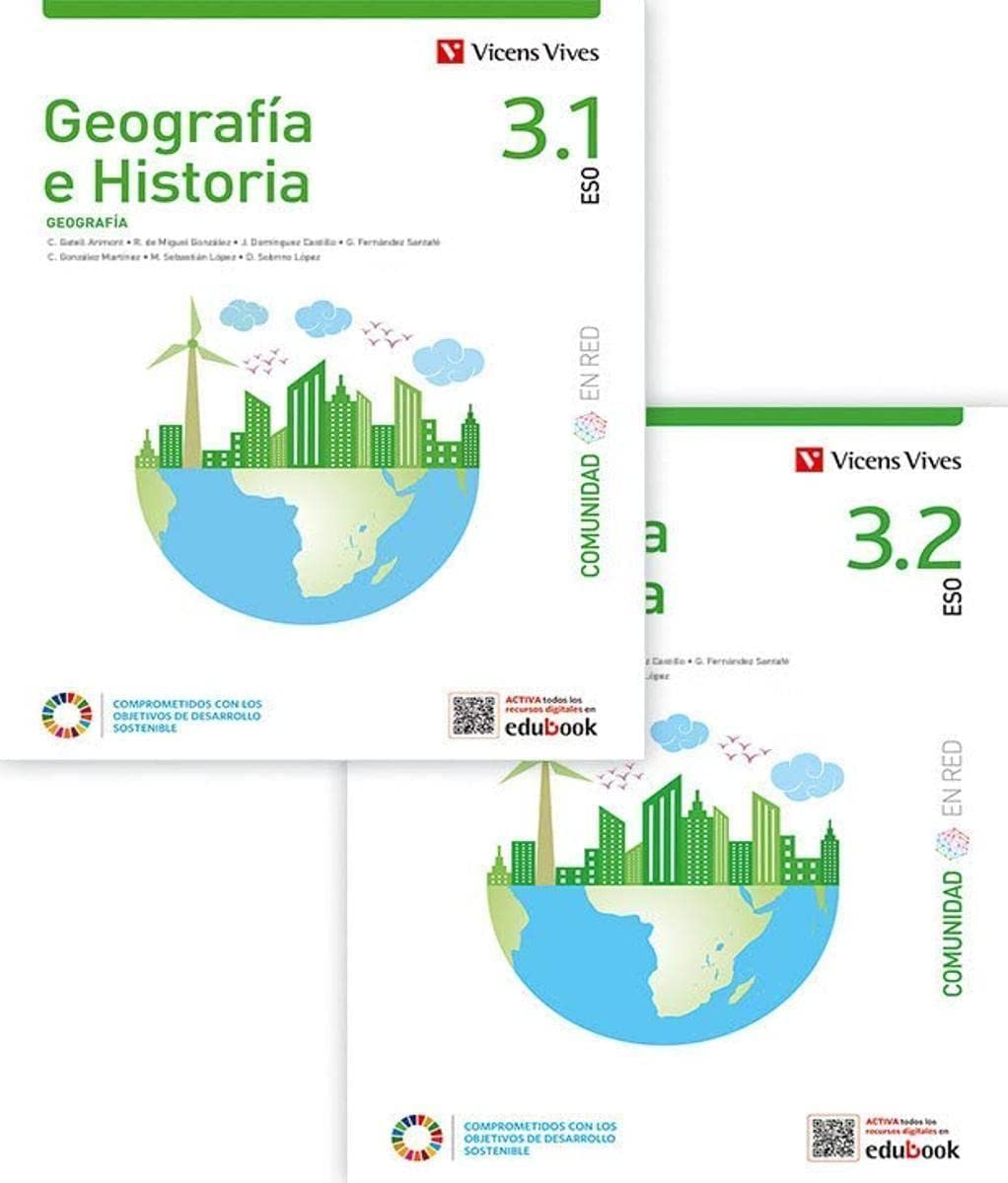 Geografía e Historia 3 (3.1 Geografía 3.2 Geografía) (Comunidad en Red) book