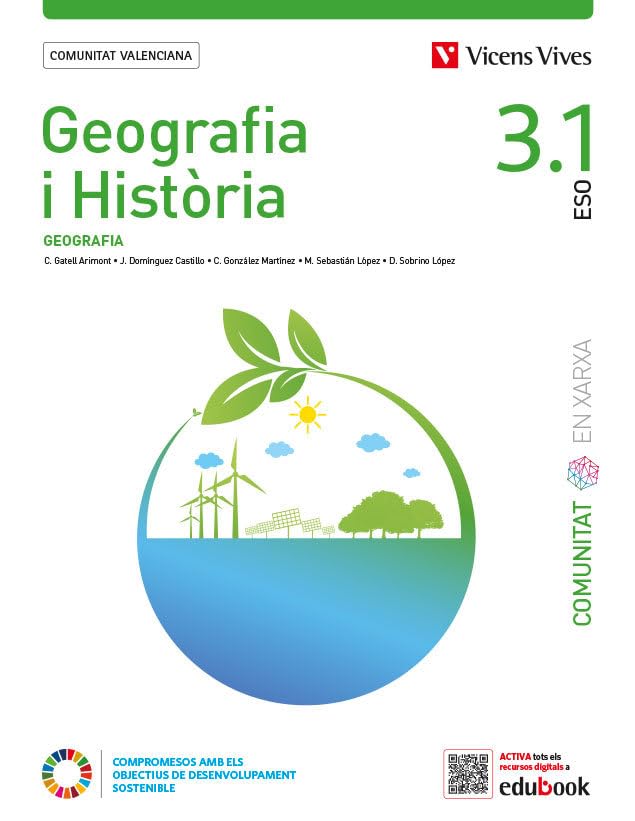 Geografia i Història 3 Comunitat Valenciana (3.1-3.2) (Comunitat en Xarxa) Books