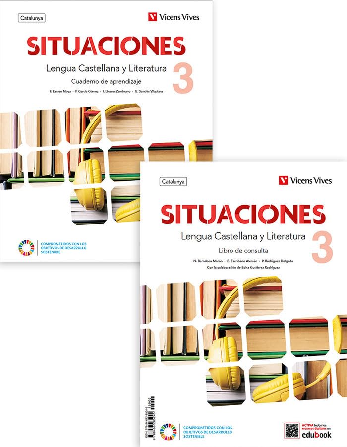Situaciones 3. Lengua castellana y Lit. Catalunya. L. consulta y cuad. aprendiezaj Books