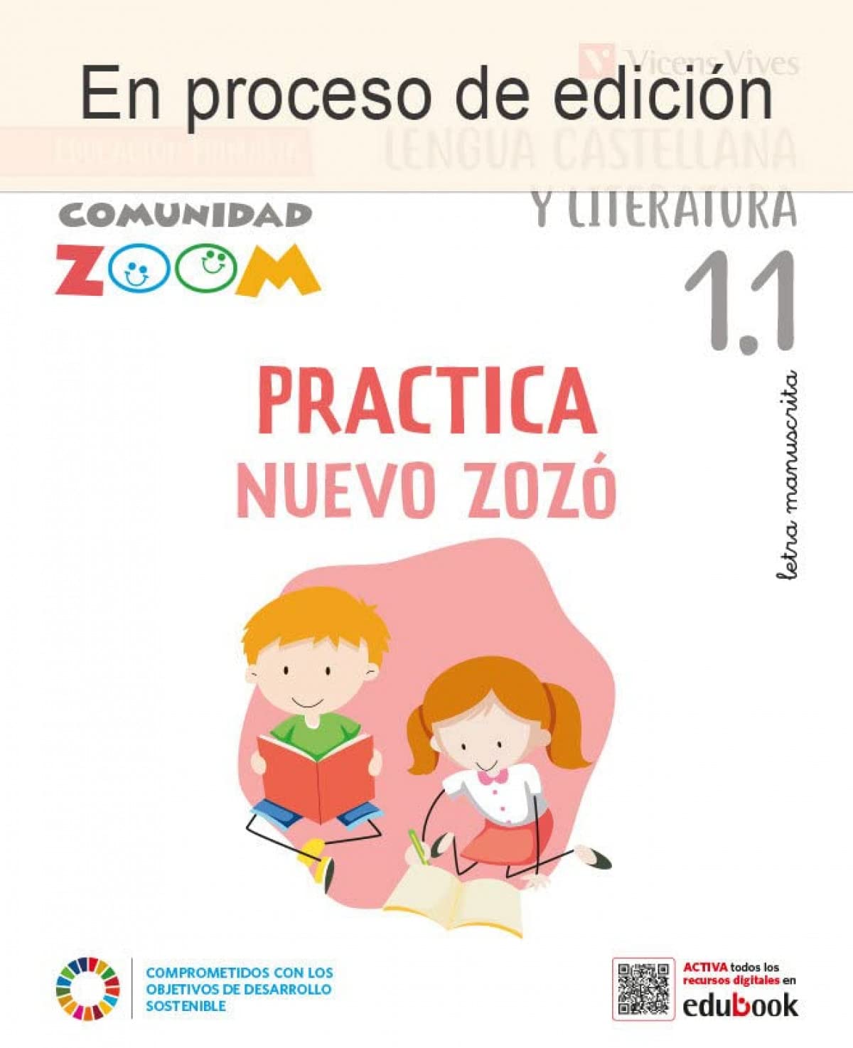 Practica Nuevo Zozó 1 Leng.Castellana. Manuscrita.para Catalunya (Comunidad Zoom) Books