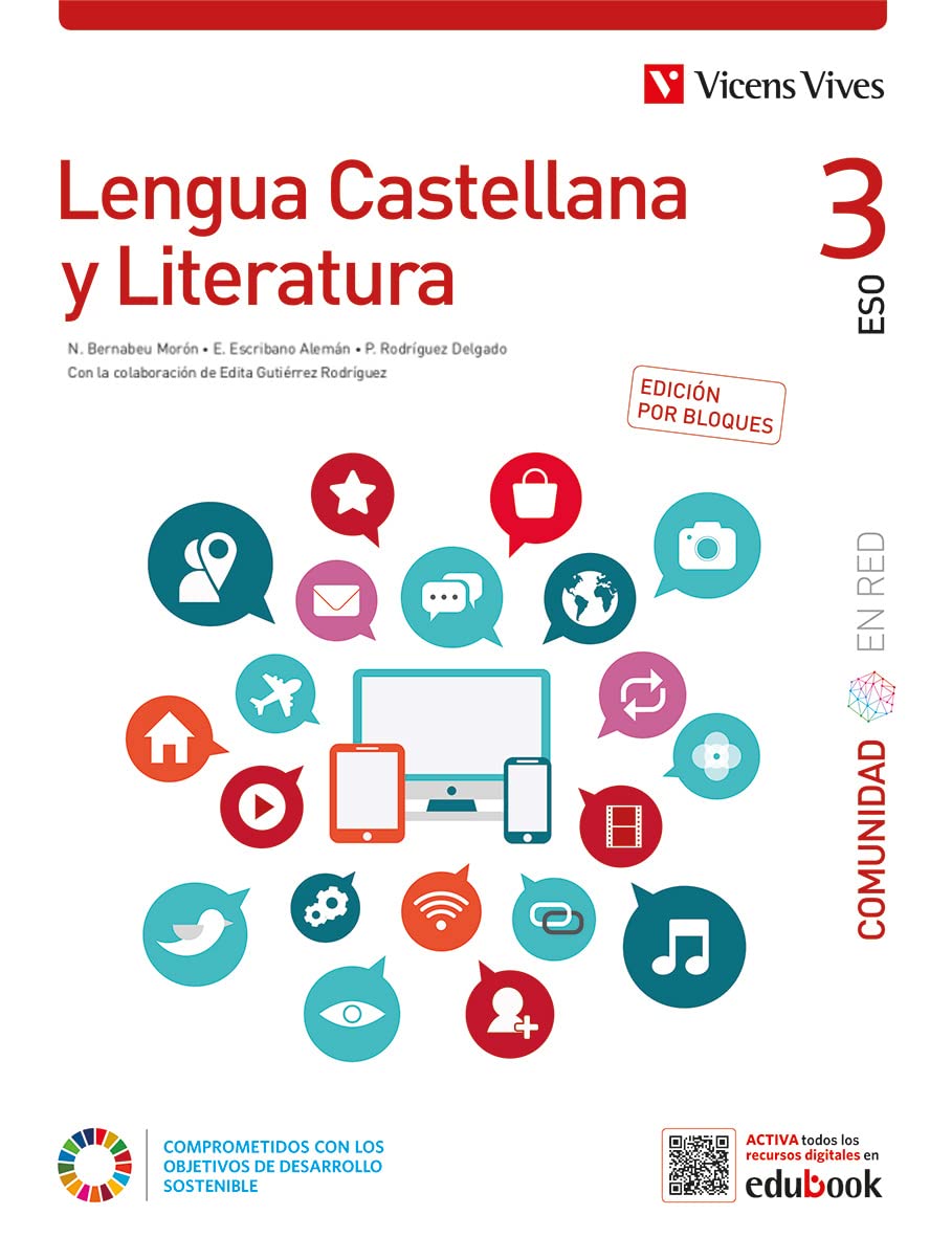 Lengua Castellana y Literatura 3 Catalunya. (Comunidad en Red). Edición por bloques Books