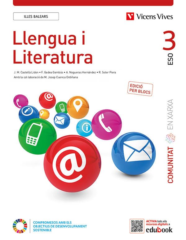 Llengua i Literatura 3 Illes Balears (Comunitat en Xarxa). Edició per blocs Books