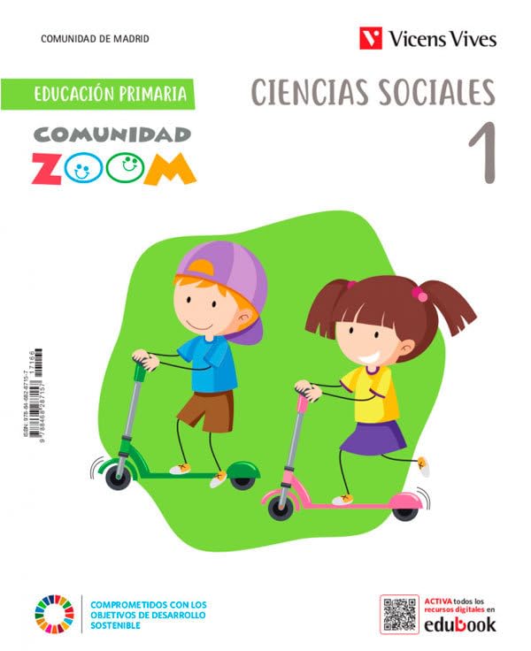 Ciencias Sociales 1 Comunidad de Madrid. Libro y act bienvenida (Comunidad Zoom) Books