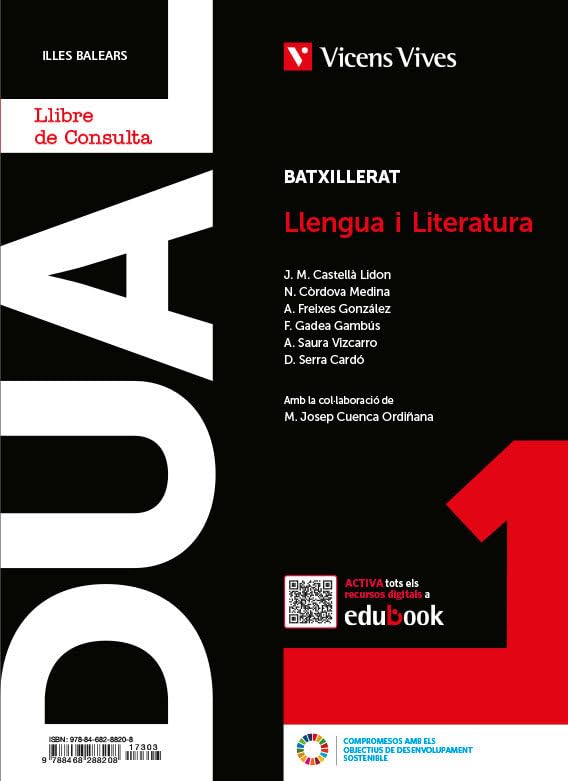 Dual 1. Llengua i Literatura Illes Balears. Llibre consulta i activ. amb projecte digital Books