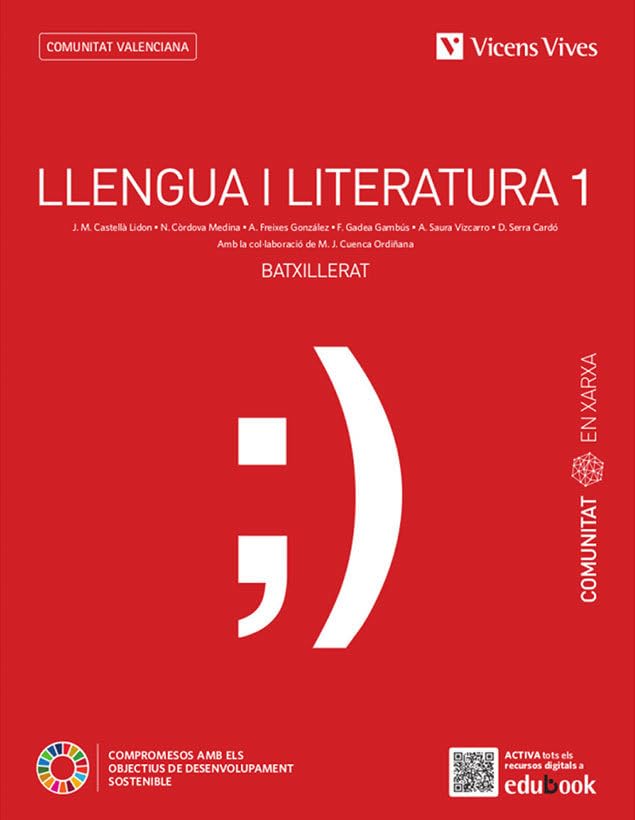 Llengua i Literatura 1 Comunitat Valenciana (Comunitat en Xarxa) book