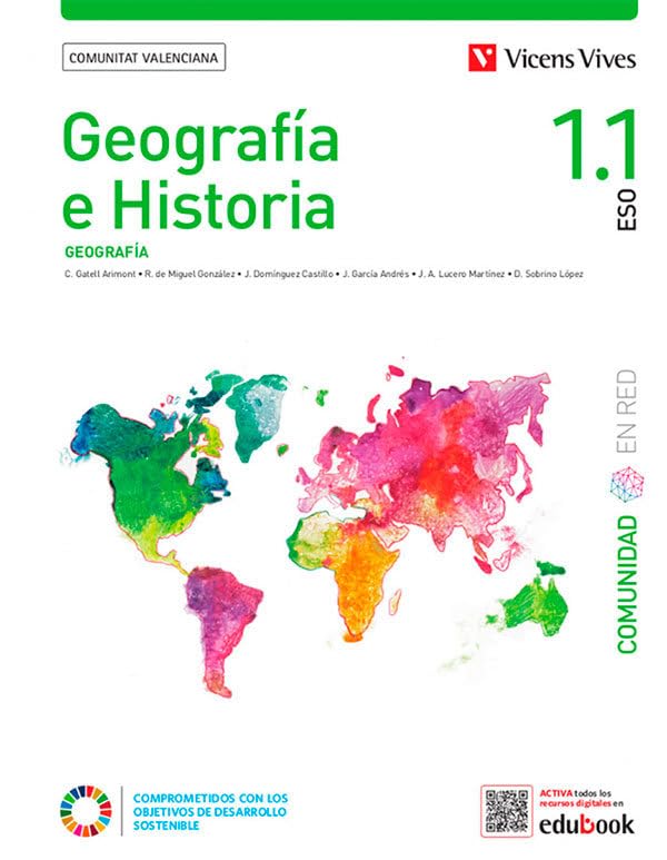 Geografía e Historia 1 Comunitat Valenciana (1.1 Geografía 1.2 Historia) Comunidad en Red book