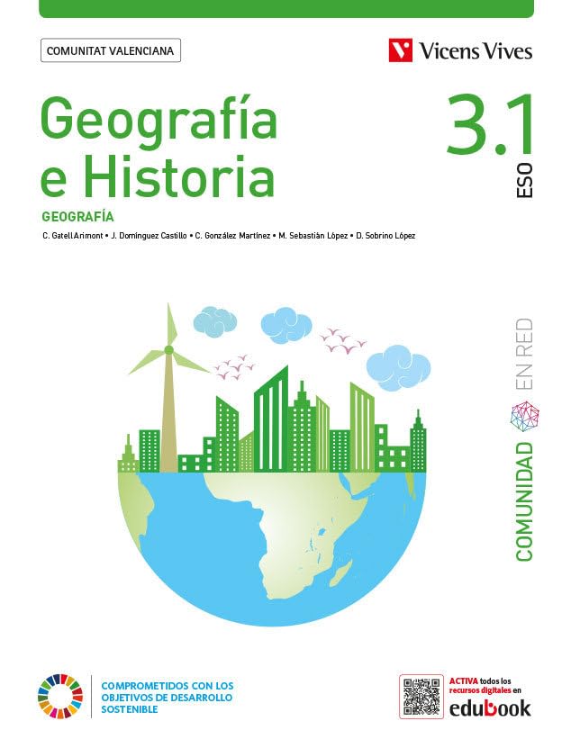 Geografia e Historia 3 Comunitat Valenciana (3.1-3.2) (Comunidad en Red) book