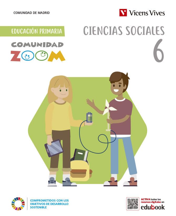 Ciencias Sociales 6. Comunidad de Madrid (Comunidad Zoom) Books