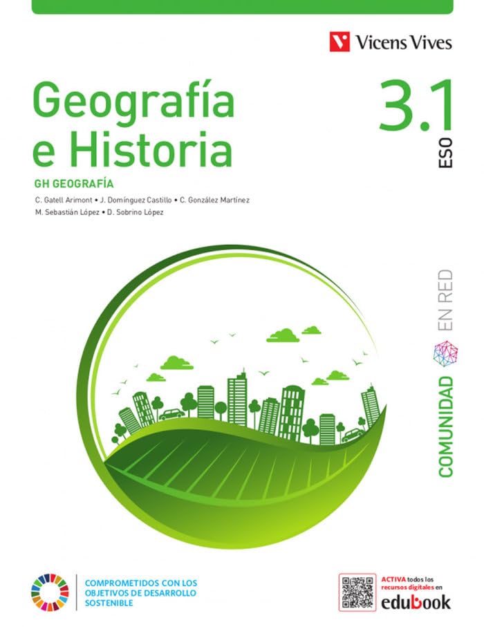 Geografía e Historia 3 (3.1 Geografía 3.2 Historia) (Comunidad en Red) Books